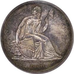 1836 P$1 Name on Base, Judd-60 Original,