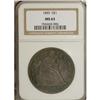 Image 3 : 1845 $1 MS63 NGC
