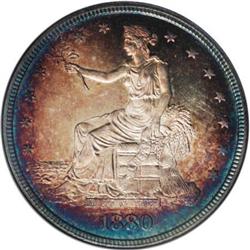 1880 T$1 PR66 Cameo NGC