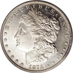 1878 7/8F $1 Weak MS62 PCGS