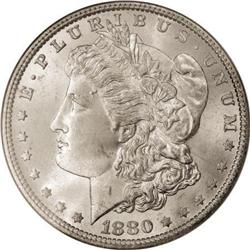 1880-O $1 MS65 NGC