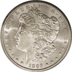 1893-CC $1 MS64 PCGS
