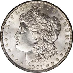 1901 $1 MS64 NGC