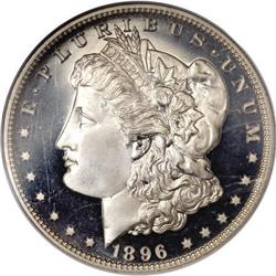 1896 $1 PR67 Cameo NGC