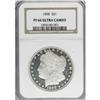 Image 3 : 1898 S$1 PR66 Ultra Cameo NGC. The remarkable contrast