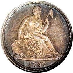 1837 H10C No Stars PR67 NGC