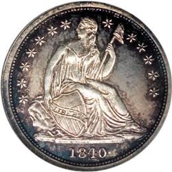 1840 10C No Drapery PR65 Cameo NGC