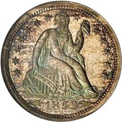 1853 10C Arrows PR66 NGC