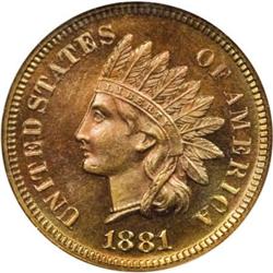 1881 3CN PR66 Cameo NGC