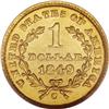 Image 2 : 1849-C G$1 Closed Wreath MS63 NGC
