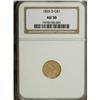 Image 3 : 1855-D G$1 AU50 NGC