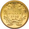 Image 2 : 1857 G$1 PR64 Cameo NGC