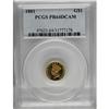 Image 3 : 1881 G$1 PR64 Deep Cameo PCGS