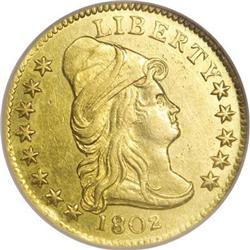1802/1 $2 1/2 MS62 NGC
