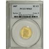 Image 3 : 1807 $2 1/2 MS63 PCGS