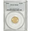 Image 3 : 1904 $2 1/2 MS68 PCGS