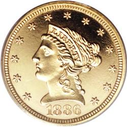 1886 $2 1/2 PR65 Deep Cameo PCGS