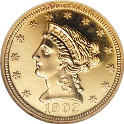 1902 $2 1/2 PR65 NGC