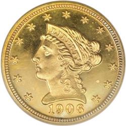 1906 $2 1/2 PR66 PCGS