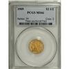 Image 3 : 1909 $2 1/2 MS66 PCGS