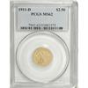 Image 3 : 1911-D $2 1/2 MS62 PCGS