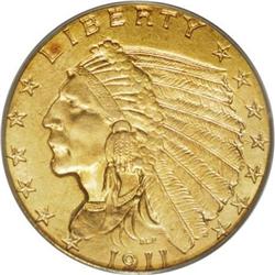 1911-D $2 1/2 MS65 PCGS