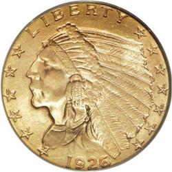 1926 $2 1/2 MS66 PCGS