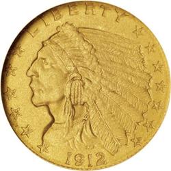 1912 $2 1/2 PR66 NGC