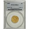 Image 3 : 1855 $3 MS64 PCGS