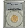 Image 3 : 1857-S $3 MS62 PCGS