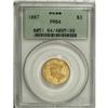 Image 3 : 1887 $3 PR64 PCGS