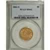 Image 3 : 1862-S $5 MS62 PCGS