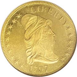 1797 $10 Large Eagle MS62 NGC