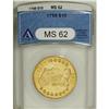 Image 3 : 1799 $10 Large Stars Obverse MS62 ANACS