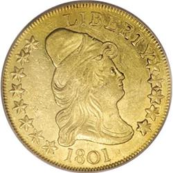 1801 $10 AU53 PCGS