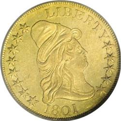 1801 $10 AU55 PCGS