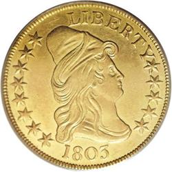 1803 $10 Small Stars Reverse AU58 PCGS