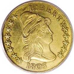 1803 $10 Small Stars Reverse AU50 PCGS
