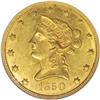Image 1 : 1850 $10 Small Date MS61 NGC