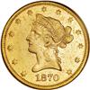 Image 1 : 1870-CC $10 AU50 NGC.
