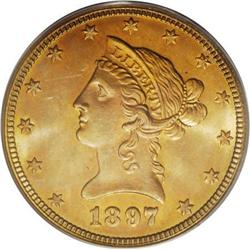 1897-O $10 MS64 PCGS