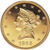 Image 1 : 1866 $10 PR65 PCGS
