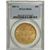Image 3 : 1867-S $20 MS60 PCGS