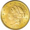Image 1 : 1870 $20 MS62 PCGS
