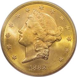 1888-S $20 MS64 PCGS