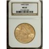 Image 3 : 1895-S $20 MS65 NGC