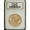 Image 3 : 1907-S $20 MS65 NGC