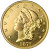 1875 $20 PR63 Cameo PCGS