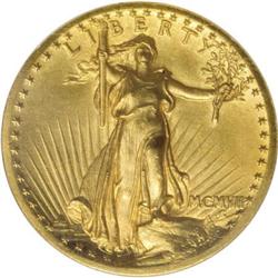 1907 $20 High Relief PR66 NGC