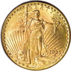 1925-D $20 MS66 PCGS
